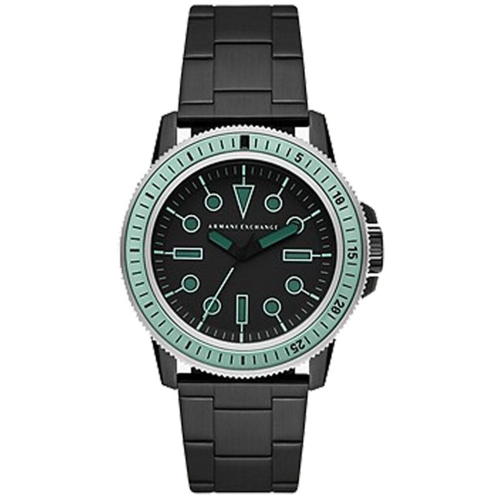 Armani Exchange Men's Classic Black Dial Watch - AX1858